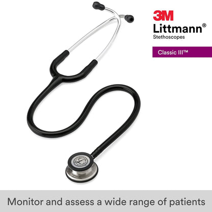 3M Littmann Classic III Monitoring Stethoscope (Refurbished) - A-1 Thread Vault