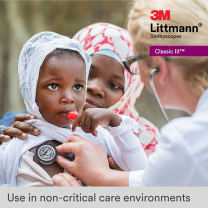 3M Littmann Classic III Monitoring Stethoscope (Refurbished) - A-1 Thread Vault