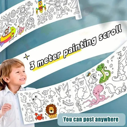 3M Painting Paper Roll DIY Painting Painting Color Filling - A-1 Thread Vault