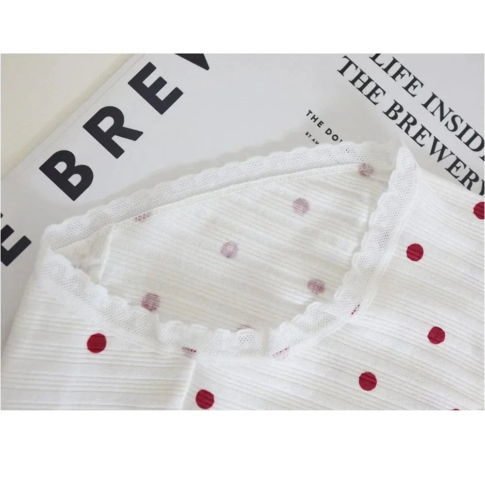 3pcs Cotton Women's Panties Sweet Cute Printed Student Mid-Waist Underwear Fashionable Breathable Girls Daily Briefs - A-1 Thread Vault