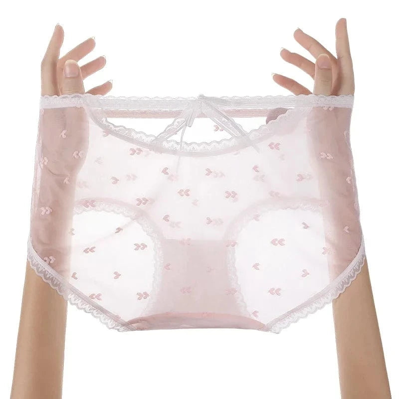 3PCS Lifter Women Fashion Female Panties Mesh Thin Plus Size Panties Lingerie Sexy Underware Woman Underwear Briefs Seamless - A-1 Thread Vault