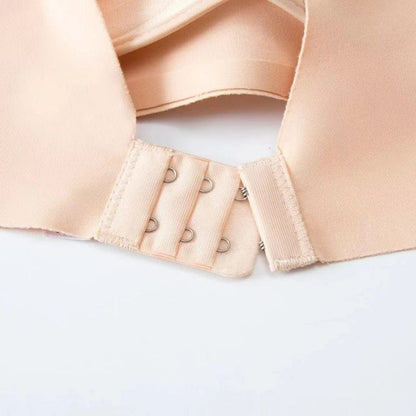 3Pcs/Set Seamless Bras For Women Non-wire Glossy Underwear Push Up Bra Without Steel Ring 3/4 Cup Female Comfort Lingerie - A-1 Thread Vault