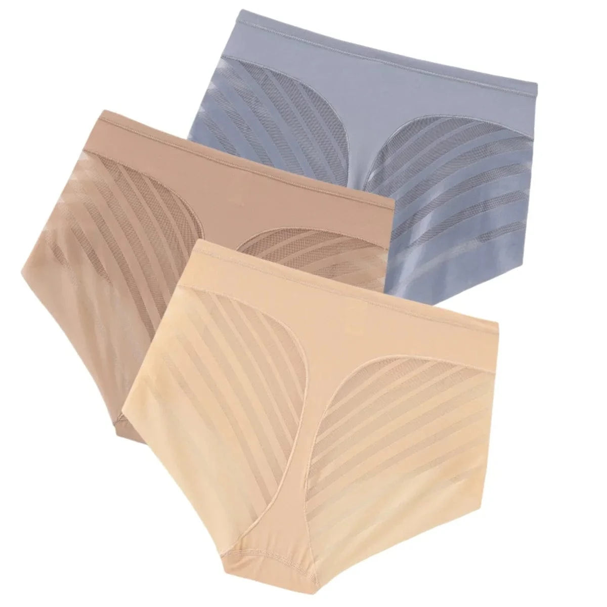 3Pcs/Set Shapewears Pants Women Tight Panties Slimming Shapewear Female Plus Size Underwear Comfort Wear Panties M-3XL Briefs - A-1 Thread Vault