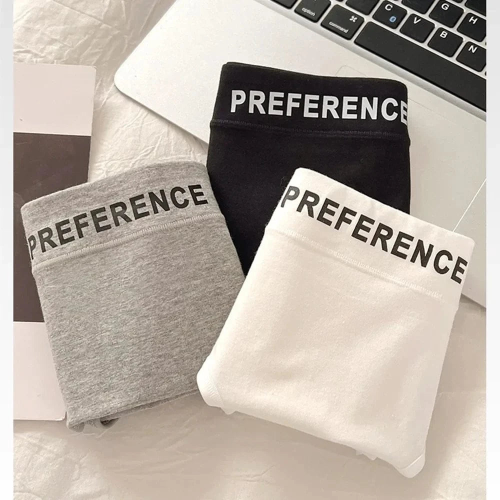 3pcs Women's Seamless Pure Cotton Panties Fashionable Breathable Underwear Female Large Size Sexy Soft Daily Breifs - A-1 Thread Vault