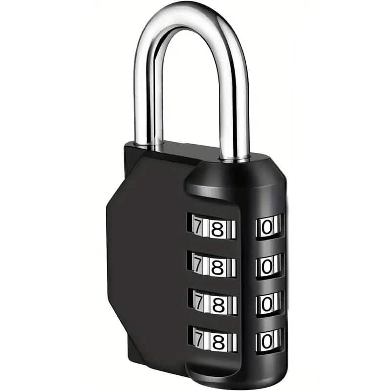 4-Digit Waterproof Zinc Alloy Combination Padlock - A-1 Thread Vault