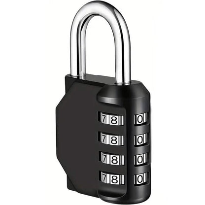 4-Digit Waterproof Zinc Alloy Combination Padlock - A-1 Thread Vault