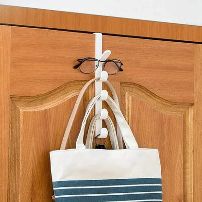 4-Hook Over-the-Door Adjustable Clothing & Bag Organizer - A-1 Thread Vault