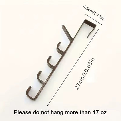 4-Hook Over-the-Door Adjustable Clothing & Bag Organizer - A-1 Thread Vault