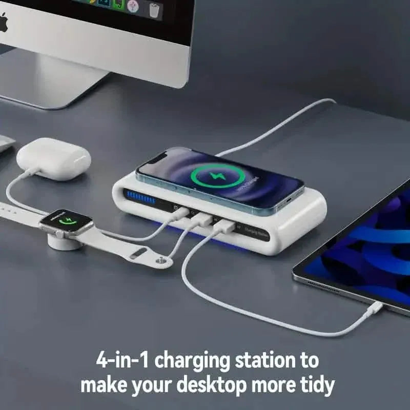 4-in-1 Charger 15W Portable Wireless Charger - A-1 Thread Vault