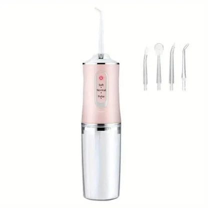 4-in-1 Cordless Water Flossers Oral Irrigator With DIY Mode 4 Jet Tips - A-1 Thread Vault