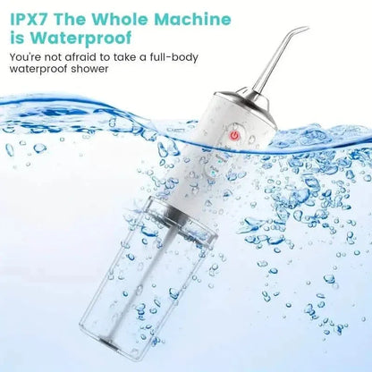 4-in-1 Cordless Water Flossers Oral Irrigator With DIY Mode 4 Jet Tips - A-1 Thread Vault