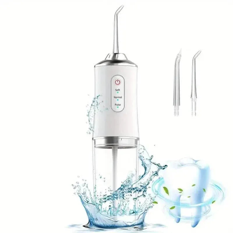 4-in-1 Cordless Water Flossers Oral Irrigator With DIY Mode 4 Jet Tips - A-1 Thread Vault