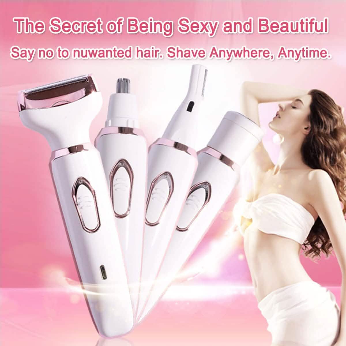 4-in-1 Electric Razor for Women - A-1 Thread Vault