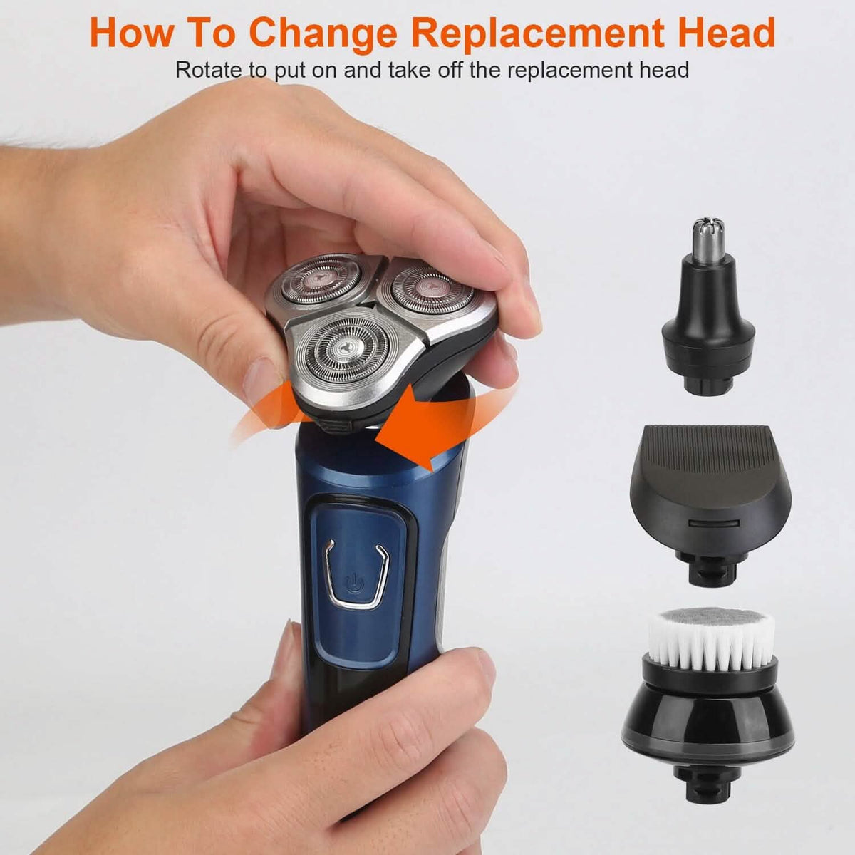 4-In-1 Electric Razor Shaver Rechargeable Cordless - A-1 Thread Vault