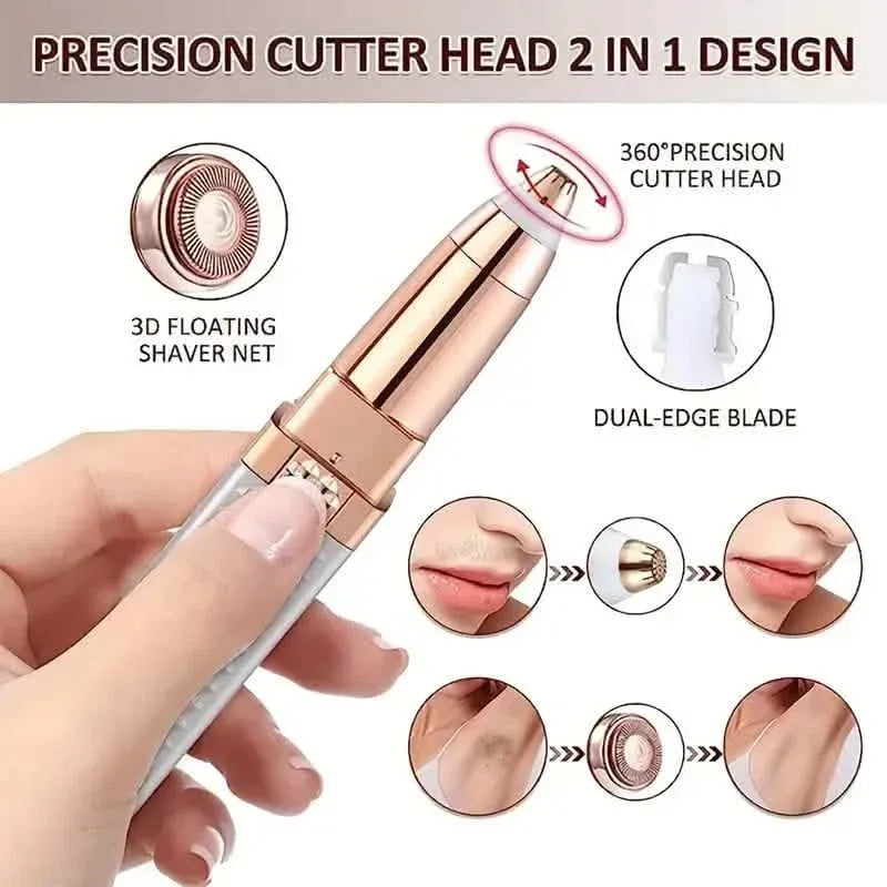 4-in-1 Facial Electric Shaver for Women - A-1 Thread Vault