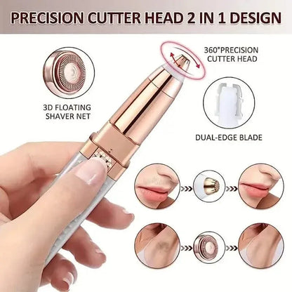 4-in-1 Facial Electric Shaver for Women - A-1 Thread Vault