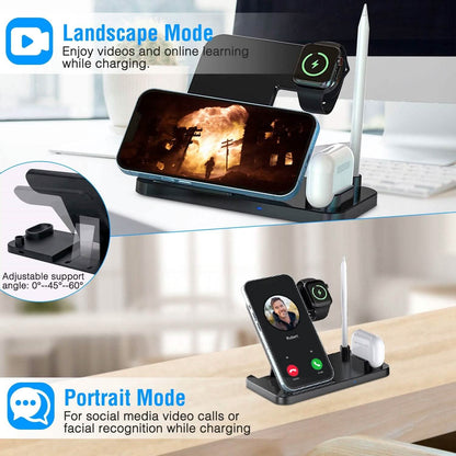 4-in-1 Foldable Wireless Charger - A-1 Thread Vault
