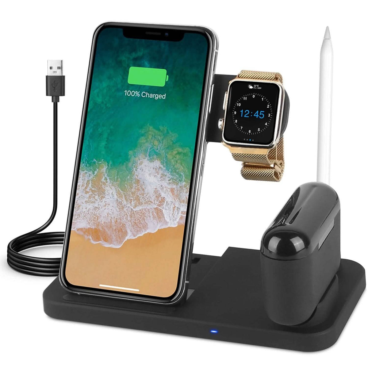 4-in-1 Foldable Wireless Charger - A-1 Thread Vault