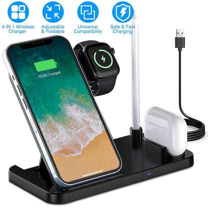 4-in-1 Foldable Wireless Charger - A-1 Thread Vault