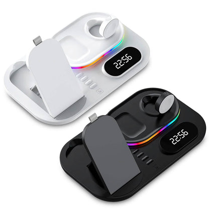 4-in-1 Foldable Wireless Charging Station Stand Dock - A-1 Thread Vault