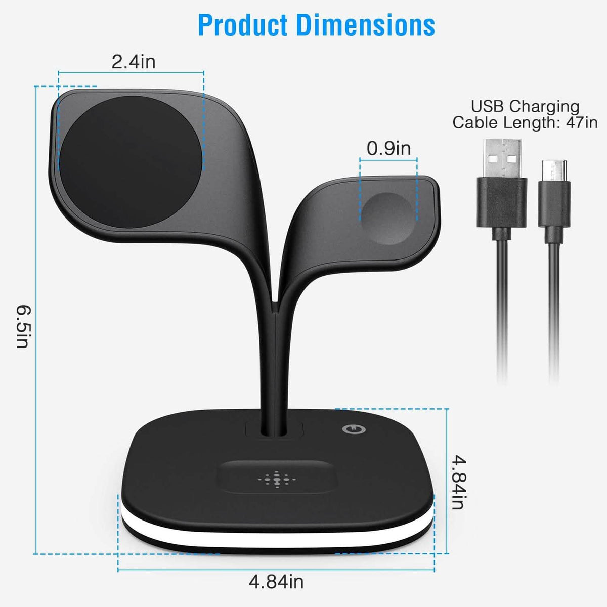 4-in-1 Magnetic Wireless Charging Station Dock - A-1 Thread Vault