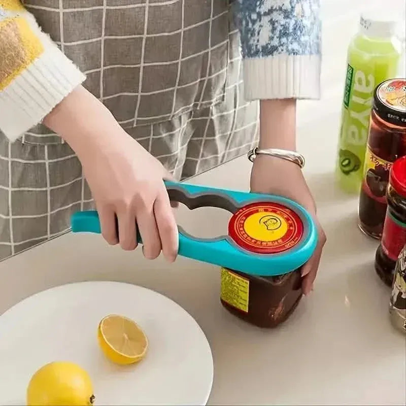 4-in-1 Multi-Purpose Can Opener with Non-Slip Grip - A-1 Thread Vault
