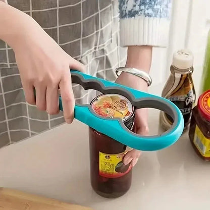 4-in-1 Multi-Purpose Can Opener with Non-Slip Grip - A-1 Thread Vault