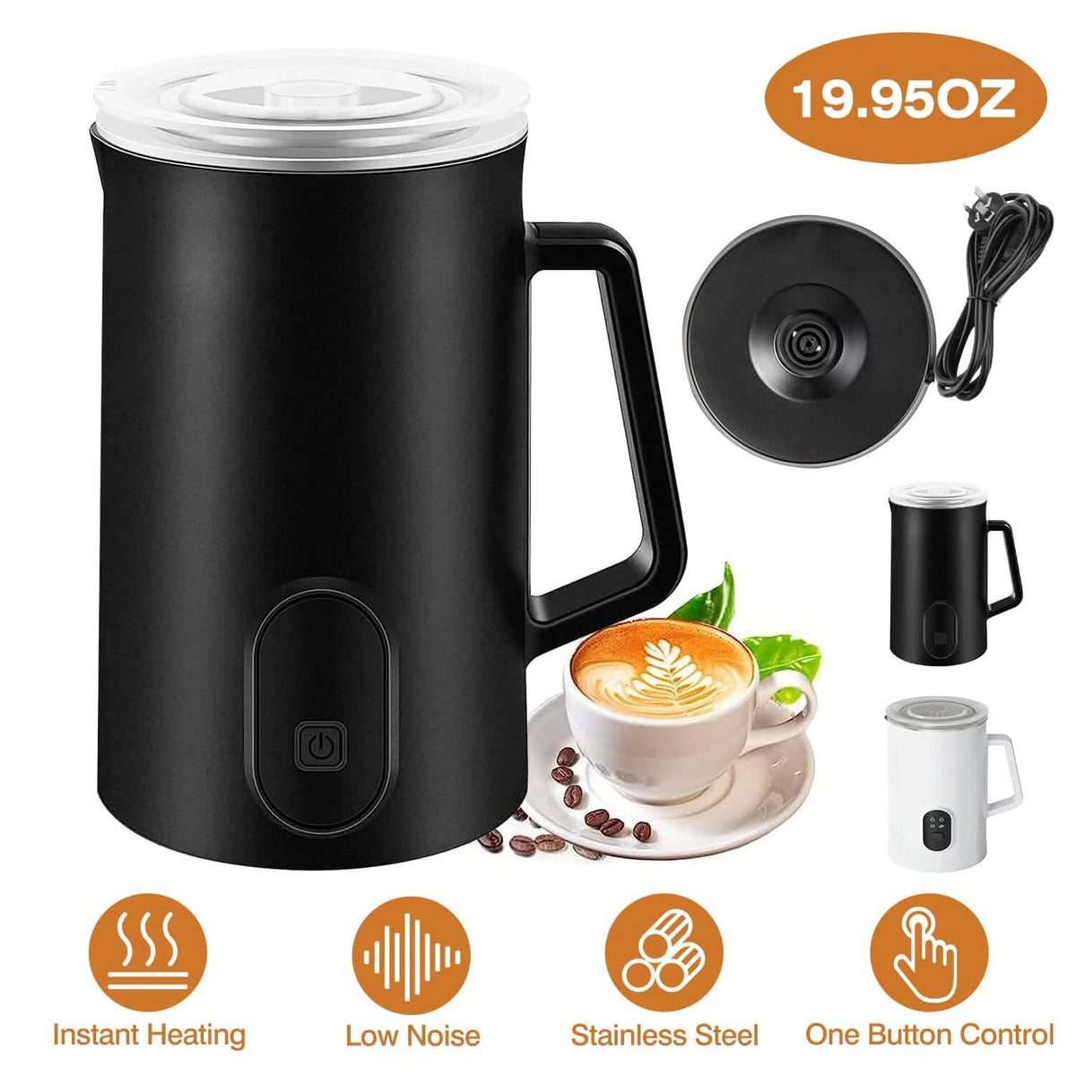 4-in-1 Multifunctional Milk Frother Steamer - A-1 Thread Vault