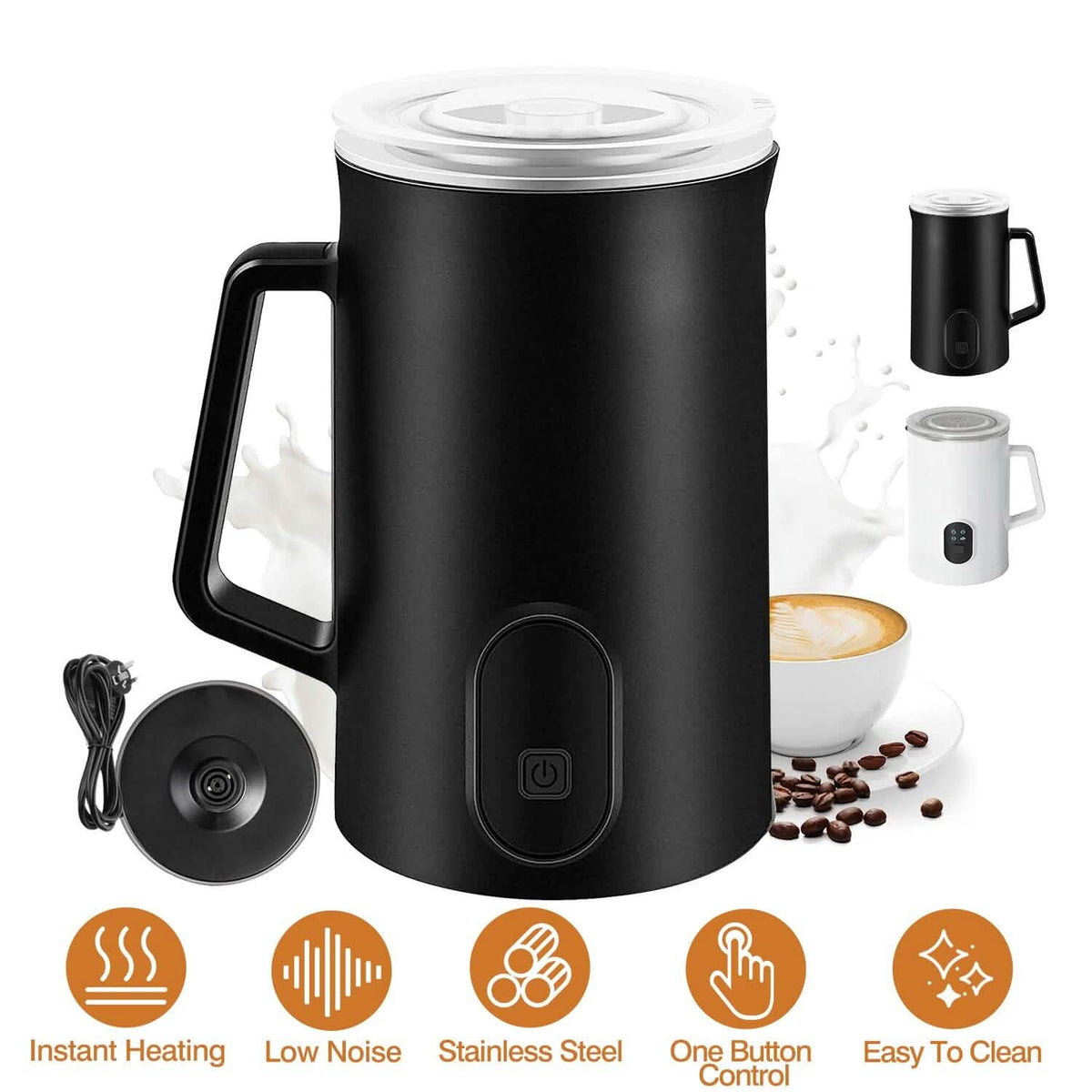 4-in-1 Multifunctional Milk Frother Steamer - A-1 Thread Vault