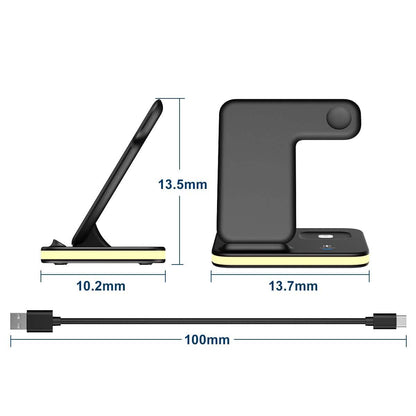 4-in-1 Wireless Charging Stand with Night Light - A-1 Thread Vault