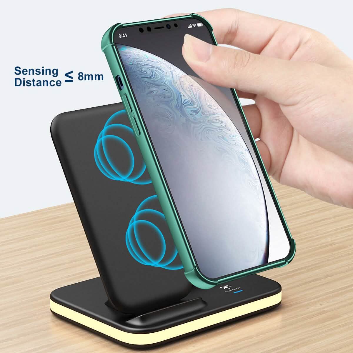 4-in-1 Wireless Charging Stand with Night Light - A-1 Thread Vault