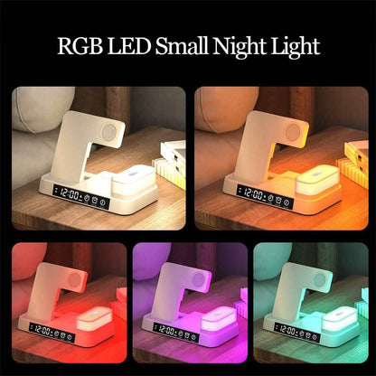 4-in-1 Wireless Charging Station with LED Night Light - A-1 Thread Vault