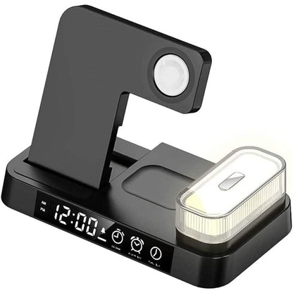 4-in-1 Wireless Charging Station with LED Night Light - A-1 Thread Vault