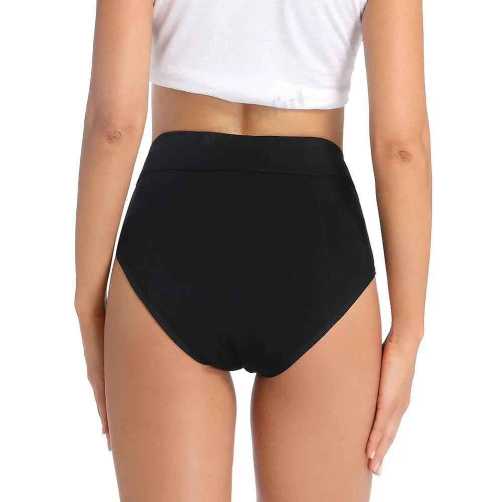 4 Layer Very Abundant Bamboo Period Panties for Heavy Flow Women Menstrual Panties Overnight High Waist Period Underwear - A-1 Thread Vault