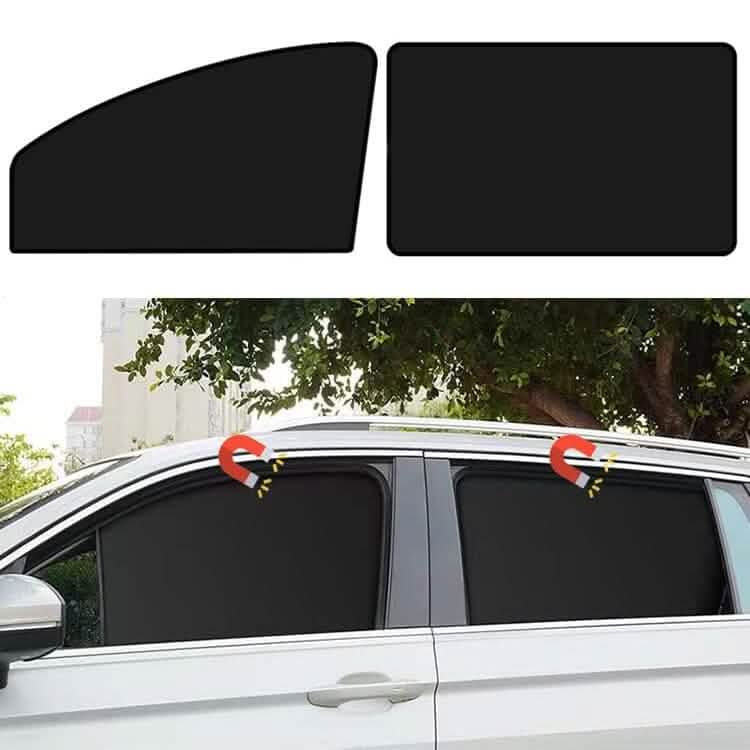 4-Pack: Car Side Window Sun Shades - A-1 Thread Vault