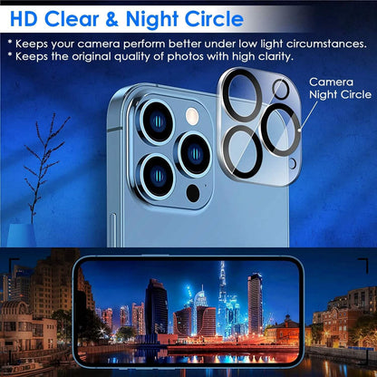 4-Pack: Clear Screen and Camera Lens Protector Set - A-1 Thread Vault