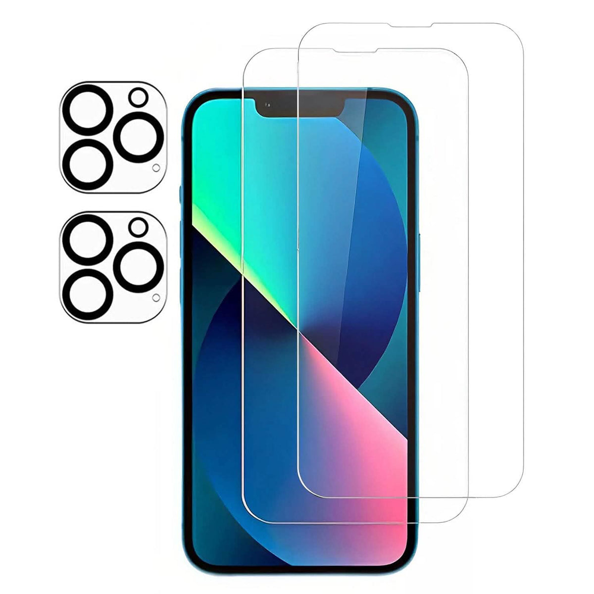 4-Pack: Clear Screen and Camera Lens Protector Set - A-1 Thread Vault