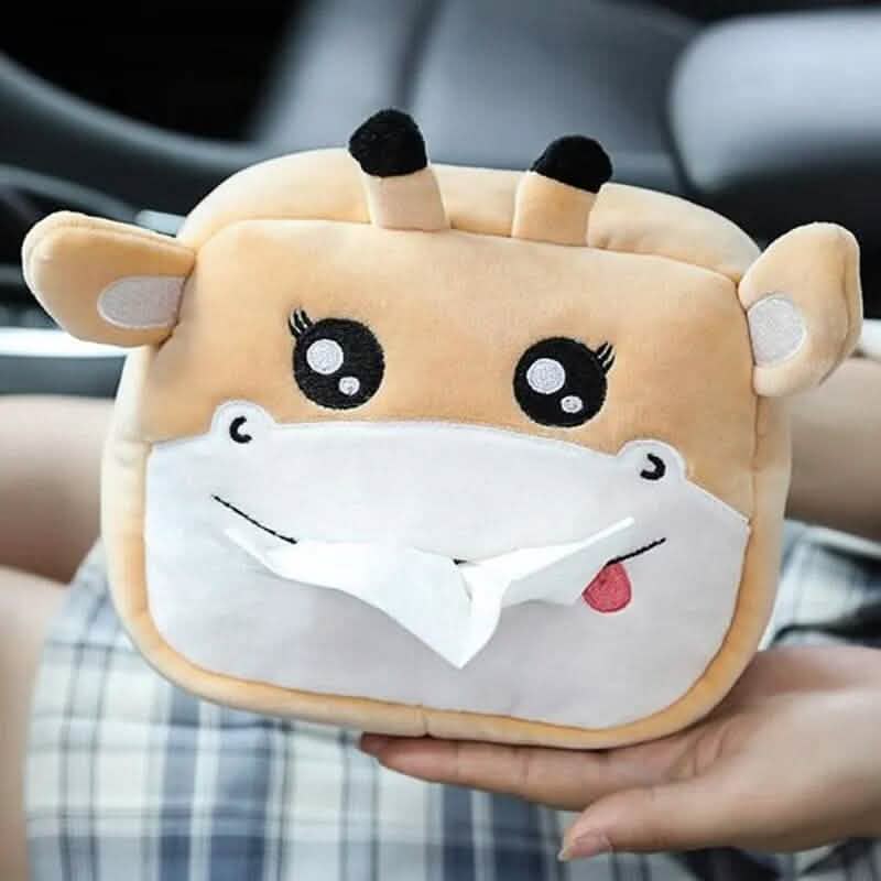4-Pack: Cute Cartoon Car Tissue Box - A-1 Thread Vault