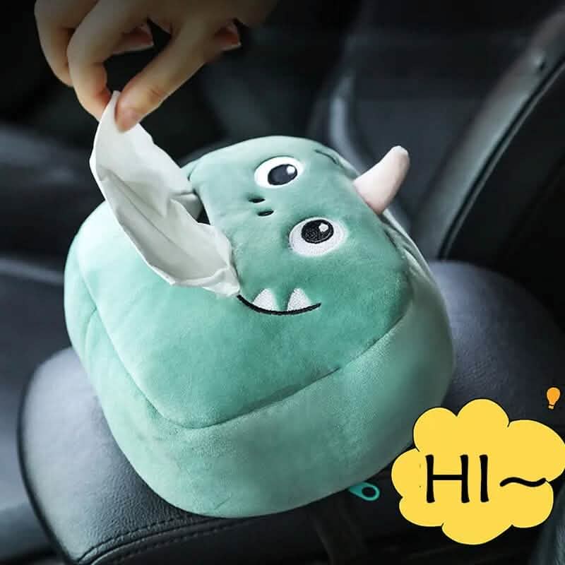 4-Pack: Cute Cartoon Car Tissue Box - A-1 Thread Vault