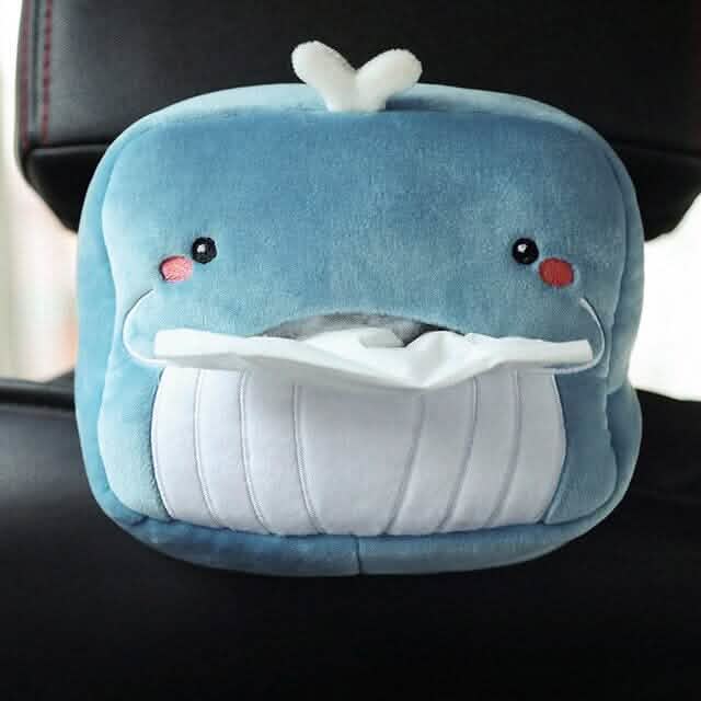 4-Pack: Cute Cartoon Car Tissue Box - A-1 Thread Vault