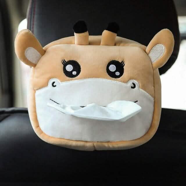 4-Pack: Cute Cartoon Car Tissue Box - A-1 Thread Vault