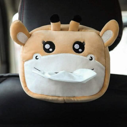 4-Pack: Cute Cartoon Car Tissue Box - A-1 Thread Vault