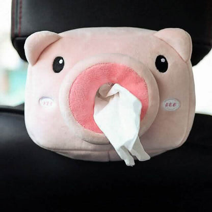 4-Pack: Cute Cartoon Car Tissue Box - A-1 Thread Vault