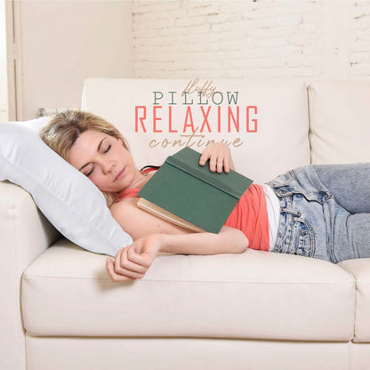4-Pack: Decorative Throw Pillows Bed Sofa Couch Pillow Set Bounce Back Cushions - A-1 Thread Vault