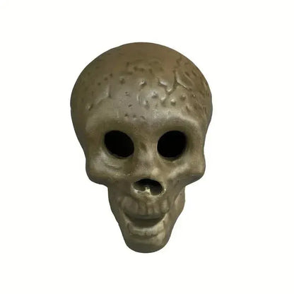 4-Pack: Halloween Fire Pit Skull Ceramic Props - A-1 Thread Vault