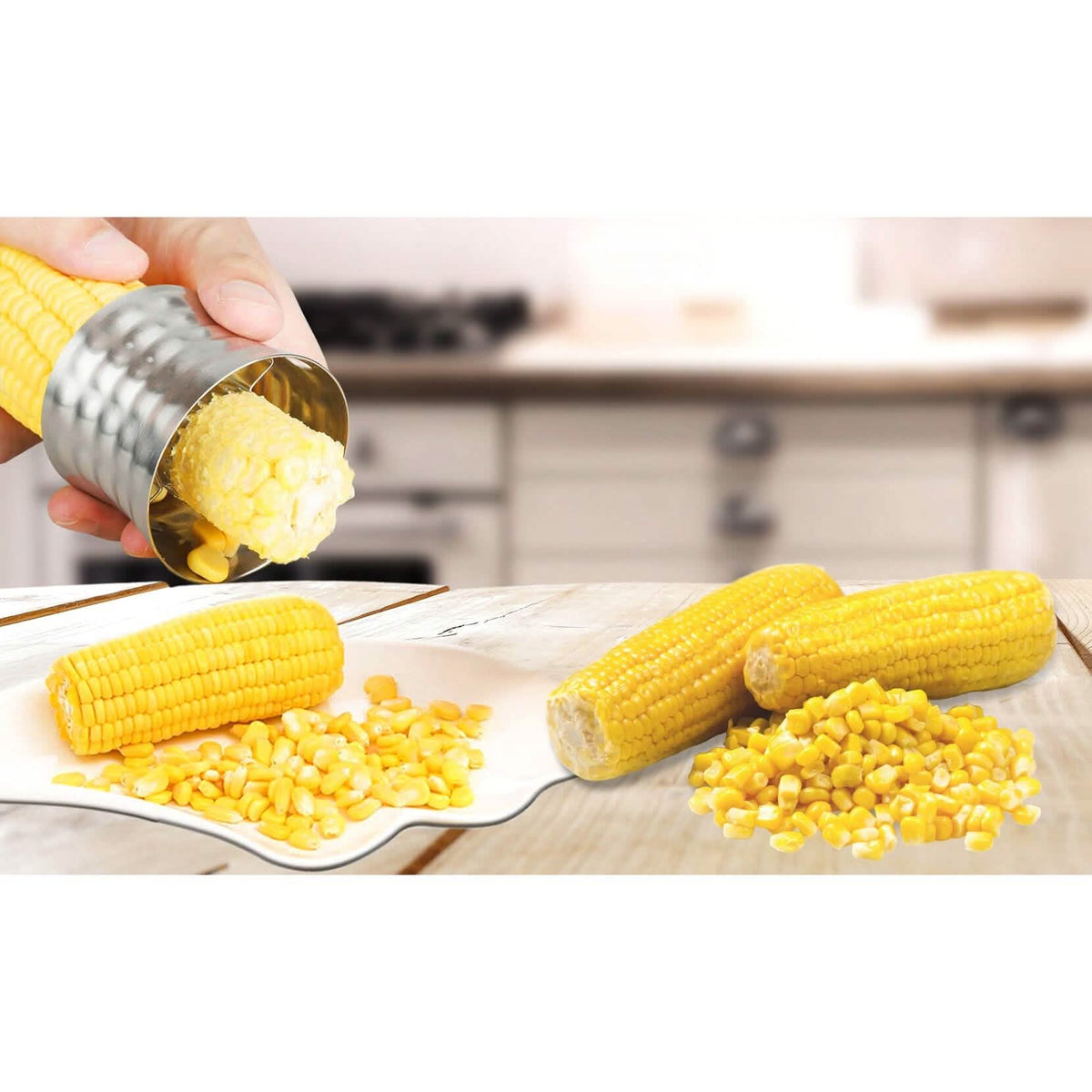 4-Pack: Kitchen Cutter, Slicer, Dicer, Peeler And Corer Gadgets - A-1 Thread Vault