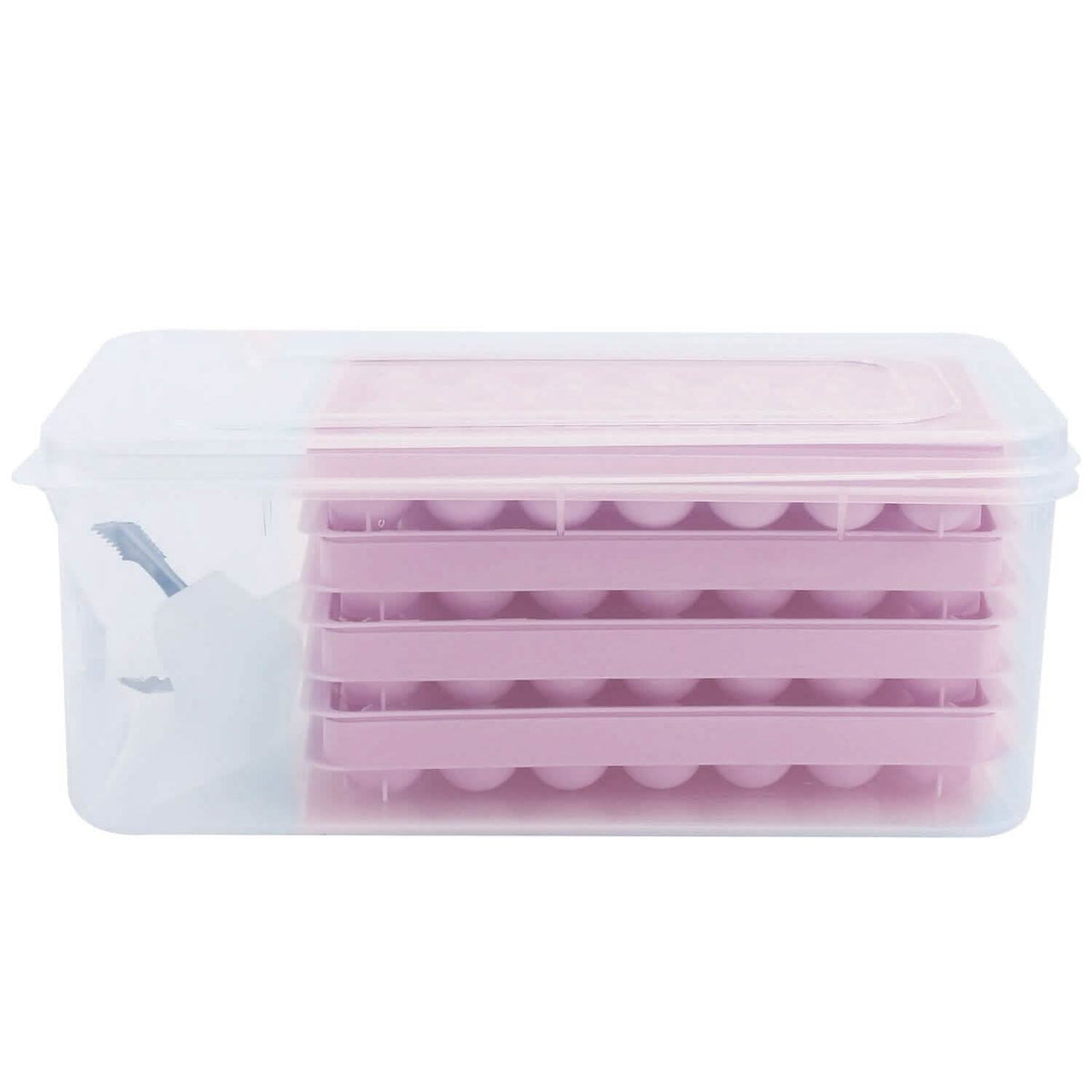 4-Pack: Small Ice Cube Maker Mold with Lid Bin - A-1 Thread Vault