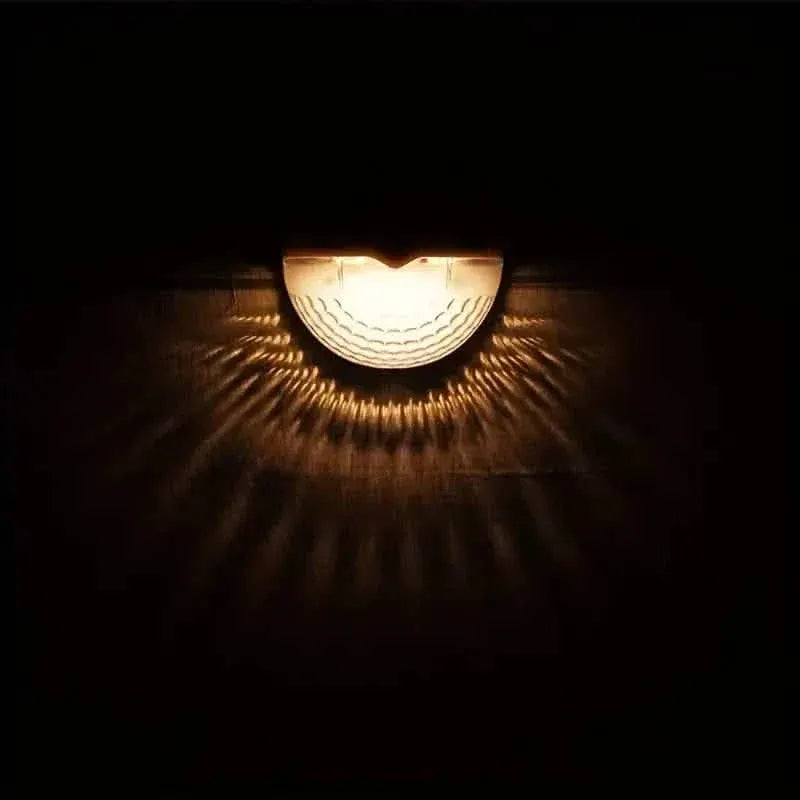 4-Pack: Solar Fence Lights Solar Deck Lights - A-1 Thread Vault