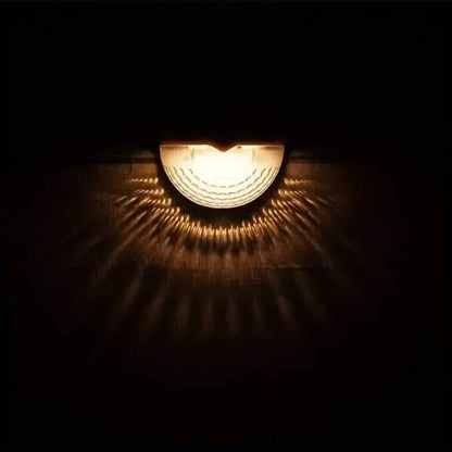 4-Pack: Solar Fence Lights Solar Deck Lights - A-1 Thread Vault