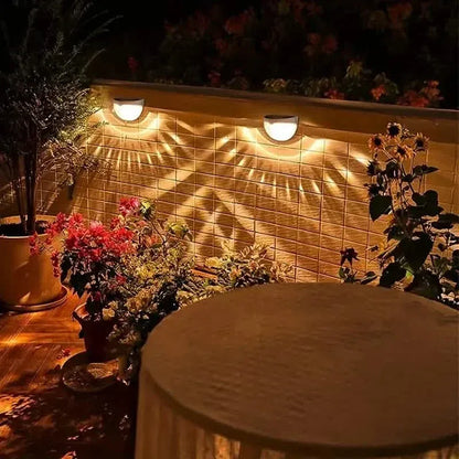 4-Pack: Solar Fence Lights Solar Deck Lights - A-1 Thread Vault